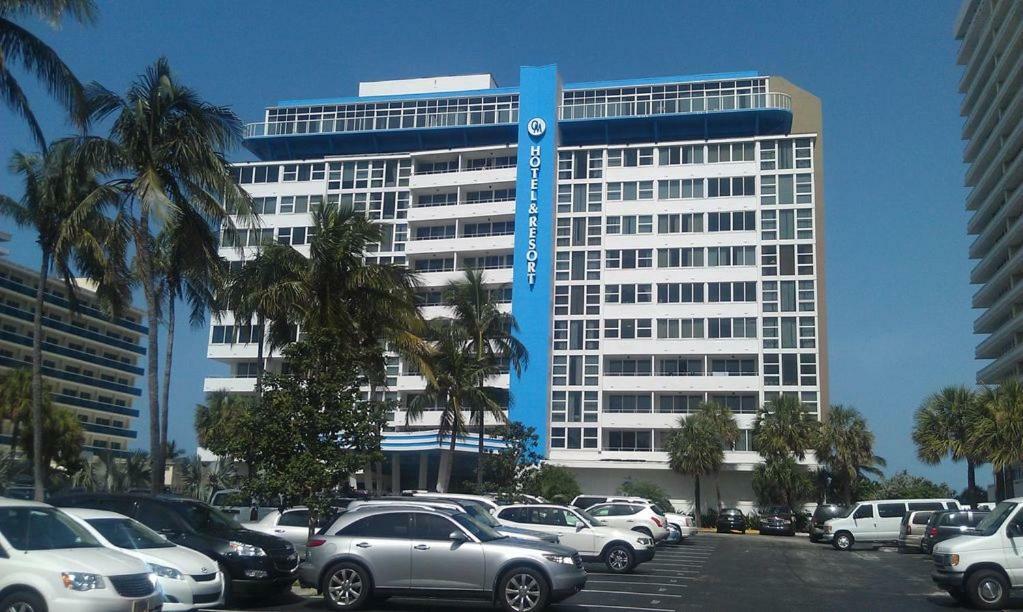 Oceanview On Sand Located In Ocean Manor Resort Fort Lauderdale Beach 2 Bed 2 Bath Spacious Corner Unit Partial Ocean View Exterior photo